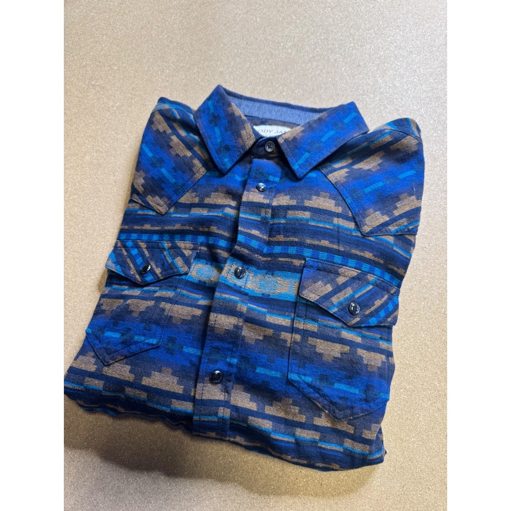 Cody James Mens Western Apparel Southwest Aztec Print Snap Front Shirt L‎ $120